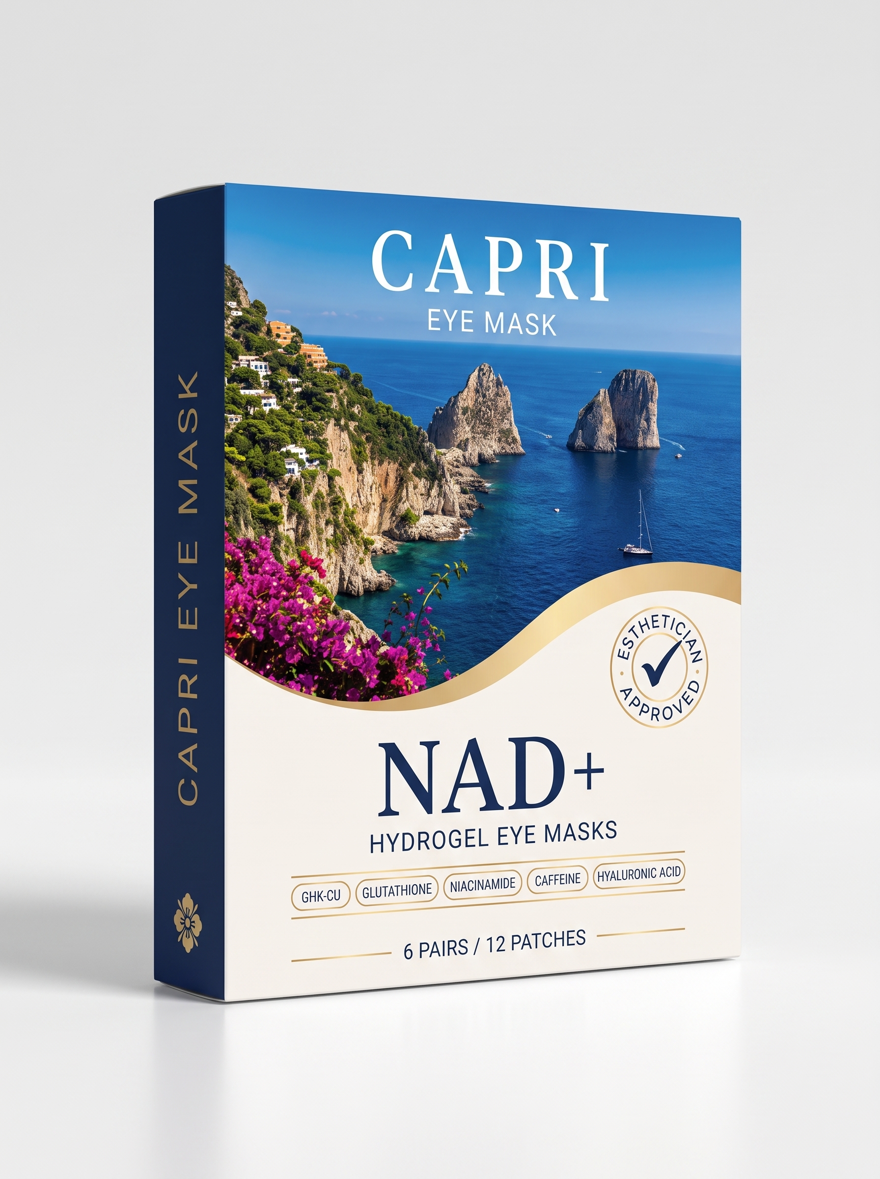 NAD+ Eye Masks — CAPRI box